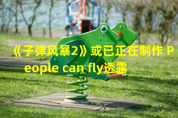 《子弹风暴2》或已正在制作 People can fly透露新作