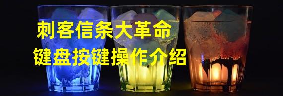 刺客信条大革命键盘按键操作介绍