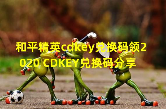 和平精英cdkey兑换码领2020 CDKEY兑换码分享