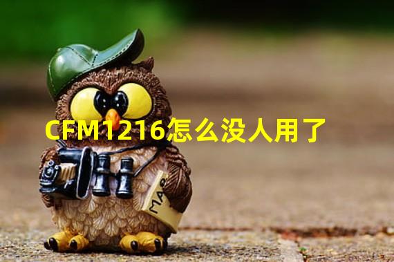 CFM1216怎么没人用了? 穿越火线M1216伤害是不是低了