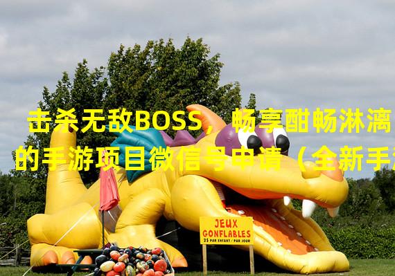 击杀无敌BOSS，畅享酣畅淋漓的手游项目微信号申请（全新手游项目微信号申请，让你体验不一样的游戏快感）