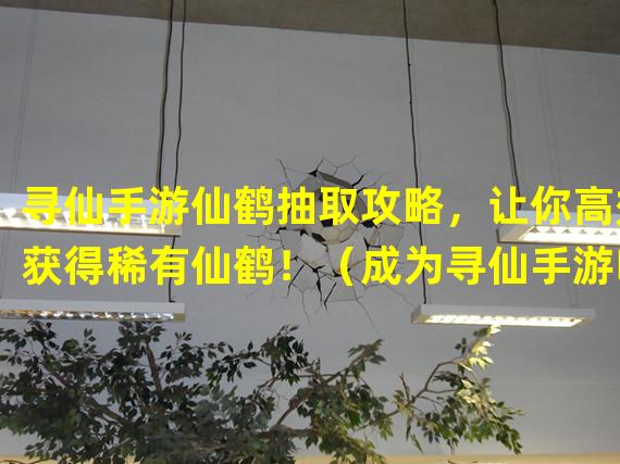 寻仙手游仙鹤抽取攻略，让你高效获得稀有仙鹤！（成为寻仙手游唯一拥有仙鹤的玩家，独享无限荣耀！）