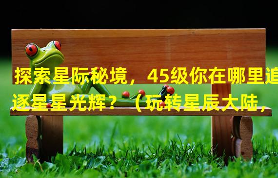 探索星际秘境，45级你在哪里追逐星星光辉？（玩转星辰大陆，45级寻找幻梦手游中最受欢迎的星星击杀区域）