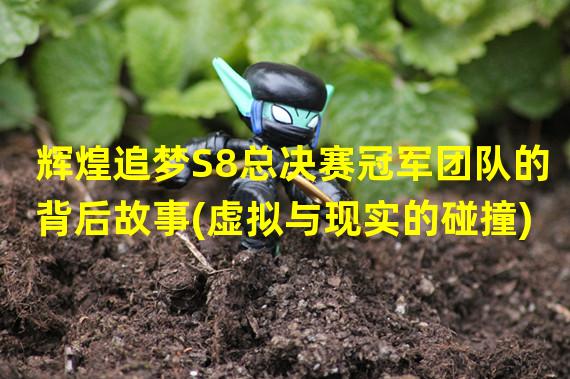 辉煌追梦S8总决赛冠军团队的背后故事(虚拟与现实的碰撞)